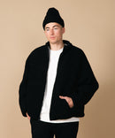 リバーシブル ナイロン ボア フリース ジャケット BLUE STANDARD ブルースタンダード