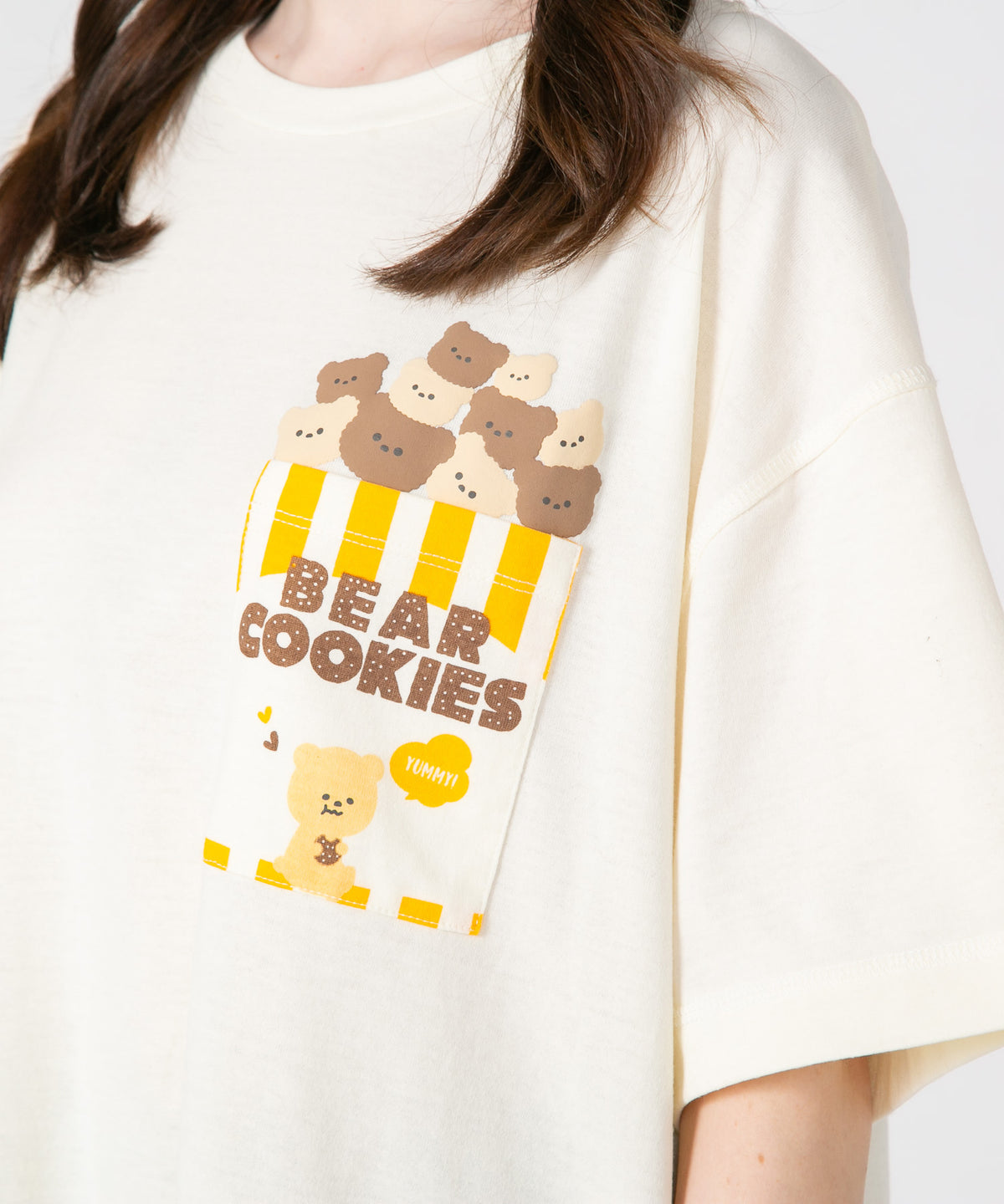 クマ クッキー Tシャツ レディース LIVERY ライブリー