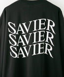 【SAVIER/サビアー】オーバーサイズ ロングTシャツ バックプリント ウェーブプリント ❘ジーンズメイト公式オンラインショップ