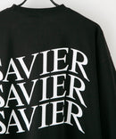 【SAVIER/サビアー】オーバーサイズ ロングTシャツ バックプリント ウェーブプリント ❘ジーンズメイト公式オンラインショップ