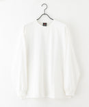【SAVIER/サビアー】オーバーサイズ ロングTシャツ バックプリント ウェーブプリント ❘ジーンズメイト公式オンラインショップ