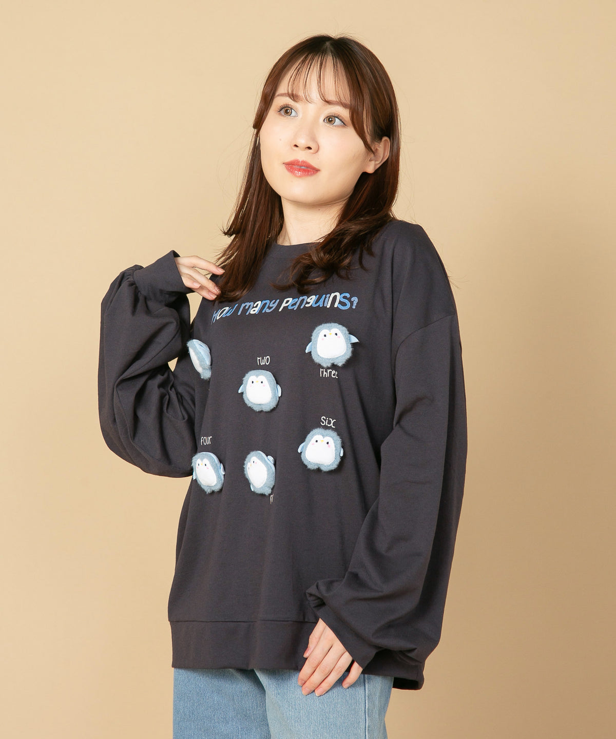 クマ ペンギン まみれ Tシャツ レディース un LIVERY ライブリー