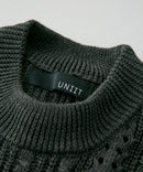 透かし編み ニット ベスト UNIIT ユニット ❘ジーンズメイト公式オンラインショップ