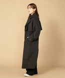 アレンジ カラー ロング トレンチコート C-FORT POINT キレイめ 大人 オシャレ