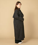 アレンジ カラー ロング トレンチコート C-FORT POINT キレイめ 大人 オシャレ