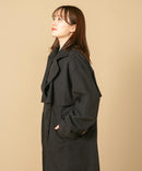 アレンジ カラー ロング トレンチコート C-FORT POINT キレイめ 大人 オシャレ