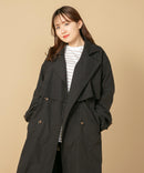 アレンジ カラー ロング トレンチコート C-FORT POINT キレイめ 大人 オシャレ