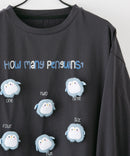 クマ ペンギン まみれ Tシャツ レディース un LIVERY ライブリー