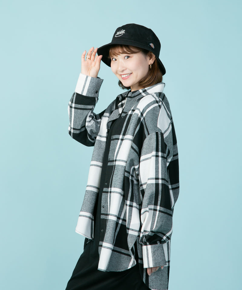 BIG チェック Tシャツ C-FORT POINT フォート ポイント レディース