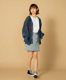 モヘアタッチ 柄 ニット カーディガン BHPC LADIES レディース BEVERLY HILLS POLO CLUB ビバリーヒルズポロクラブ