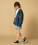 モヘアタッチ 柄 ニット カーディガン BHPC LADIES レディース BEVERLY HILLS POLO CLUB ビバリーヒルズポロクラブ