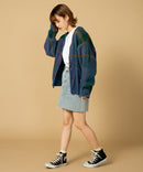 モヘアタッチ 柄 ニット カーディガン BHPC LADIES レディース BEVERLY HILLS POLO CLUB ビバリーヒルズポロクラブ