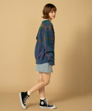 モヘアタッチ 柄 ニット カーディガン BHPC LADIES レディース BEVERLY HILLS POLO CLUB ビバリーヒルズポロクラブ