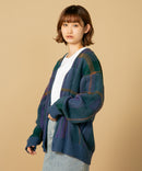 モヘアタッチ 柄 ニット カーディガン BHPC LADIES レディース BEVERLY HILLS POLO CLUB ビバリーヒルズポロクラブ