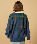 モヘアタッチ 柄 ニット カーディガン BHPC LADIES レディース BEVERLY HILLS POLO CLUB ビバリーヒルズポロクラブ