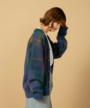 モヘアタッチ 柄 ニット カーディガン BHPC LADIES レディース BEVERLY HILLS POLO CLUB ビバリーヒルズポロクラブ