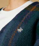 モヘアタッチ 柄 ニット カーディガン BHPC LADIES レディース BEVERLY HILLS POLO CLUB ビバリーヒルズポロクラブ