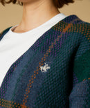 モヘアタッチ 柄 ニット カーディガン BHPC LADIES レディース BEVERLY HILLS POLO CLUB ビバリーヒルズポロクラブ