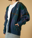 モヘアタッチ 柄 ニット カーディガン BHPC LADIES レディース BEVERLY HILLS POLO CLUB ビバリーヒルズポロクラブ