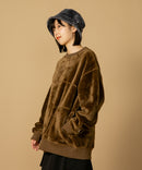 ボア ボンディング ビッグシルエット トレーナー スウェット JEMORGAN ジェイイーモーガン