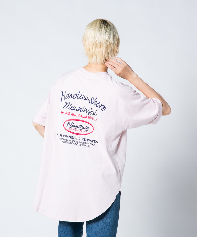 【UNDER WRAPS/アンダーラップス】ラウンドヘムラグランTシャツ zo