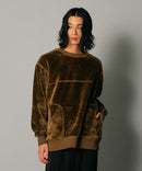 ボア ボンディング ビッグシルエット トレーナー スウェット JEMORGAN ジェイイーモーガン