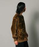 ボア ボンディング ビッグシルエット トレーナー スウェット JEMORGAN ジェイイーモーガン