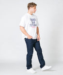 あしあと 肉球 もこもこ ビッグT 接触冷感 COOL BLUE STANDARD ❘ジーンズメイト公式オンラインショップ