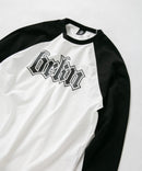 【brknhome/ブロークンホーム】グラフィック ロゴ ラグラン Tシャツ un BRKNHOME ブロークンホーム ブラック ❘ジーンズメイト公式オンラインショップ