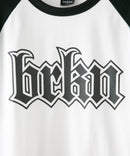 【brknhome/ブロークンホーム】グラフィック ロゴ ラグラン Tシャツ un BRKNHOME ブロークンホーム ❘ジーンズメイト公式オンラインショップ
