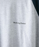 【オンラインショップ限定】ラグラン ロンT シャツ WALKING DONUT un OUTDOOR EXCHANGE アウトドアエクスチェンジ ❘ジーンズメイト公式オンラインショップ