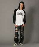 【brknhome/ブロークンホーム】グラフィック ロゴ ラグラン Tシャツ un BRKNHOME ブロークンホーム ❘ジーンズメイト公式オンラインショップ