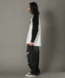 【brknhome/ブロークンホーム】グラフィック ロゴ ラグラン Tシャツ un BRKNHOME ブロークンホーム ❘ジーンズメイト公式オンラインショップ