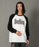【brknhome/ブロークンホーム】グラフィック ロゴ ラグラン Tシャツ un BRKNHOME ブロークンホーム ❘ジーンズメイト公式オンラインショップ