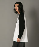 【brknhome/ブロークンホーム】グラフィック ロゴ ラグラン Tシャツ un BRKNHOME ブロークンホーム ❘ジーンズメイト公式オンラインショップ