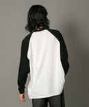 【brknhome/ブロークンホーム】グラフィック ロゴ ラグラン Tシャツ un BRKNHOME ブロークンホーム ❘ジーンズメイト公式オンラインショップ