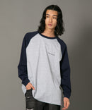 【オンラインショップ限定】ラグラン ロンT シャツ WALKING DONUT un OUTDOOR EXCHANGE アウトドアエクスチェンジ ❘ジーンズメイト公式オンラインショップ