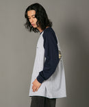 【オンラインショップ限定】ラグラン ロンT シャツ WALKING DONUT un OUTDOOR EXCHANGE アウトドアエクスチェンジ ❘ジーンズメイト公式オンラインショップ