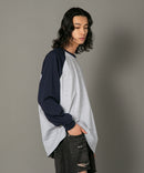 【オンラインショップ限定】ラグラン ロンT シャツ WALKING DONUT un OUTDOOR EXCHANGE アウトドアエクスチェンジ ❘ジーンズメイト公式オンラインショップ