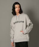 【brknhome/ブロークンホーム】袖 ボタニカル プリント プルオーバー パーカー un BRKNHOME ブロークンホーム ❘ジーンズメイト公式オンラインショップ