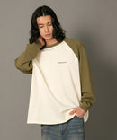 【オンラインショップ限定】ラグラン ロンT シャツ WALKING DONUT un OUTDOOR EXCHANGE アウトドアエクスチェンジ ❘ジーンズメイト公式オンラインショップ