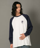 【SAVIER/サビアー】ルーズ フィット ラグラン ロンT Ｔシャツ un SAVIER サビアー