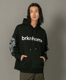 【brknhome/ブロークンホーム】袖 ボタニカル プリント プルオーバー パーカー un BRKNHOME ブロークンホーム ❘ジーンズメイト公式オンラインショップ