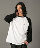 【オンラインショップ限定】ラグラン ロンT シャツ WALKING DONUT un OUTDOOR EXCHANGE アウトドアエクスチェンジ ❘ジーンズメイト公式オンラインショップ