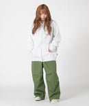 フェイクレイヤード 袖プリント ビッグシルエット 裏毛 フーディー プルオーバー パーカー KANGOL カンゴール