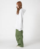 フェイクレイヤード 袖プリント ビッグシルエット 裏毛 フーディー プルオーバー パーカー KANGOL カンゴール