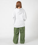 フェイクレイヤード 袖プリント ビッグシルエット 裏毛 フーディー プルオーバー パーカー KANGOL カンゴール