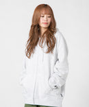 フェイクレイヤード 袖プリント ビッグシルエット 裏毛 フーディー プルオーバー パーカー KANGOL カンゴール