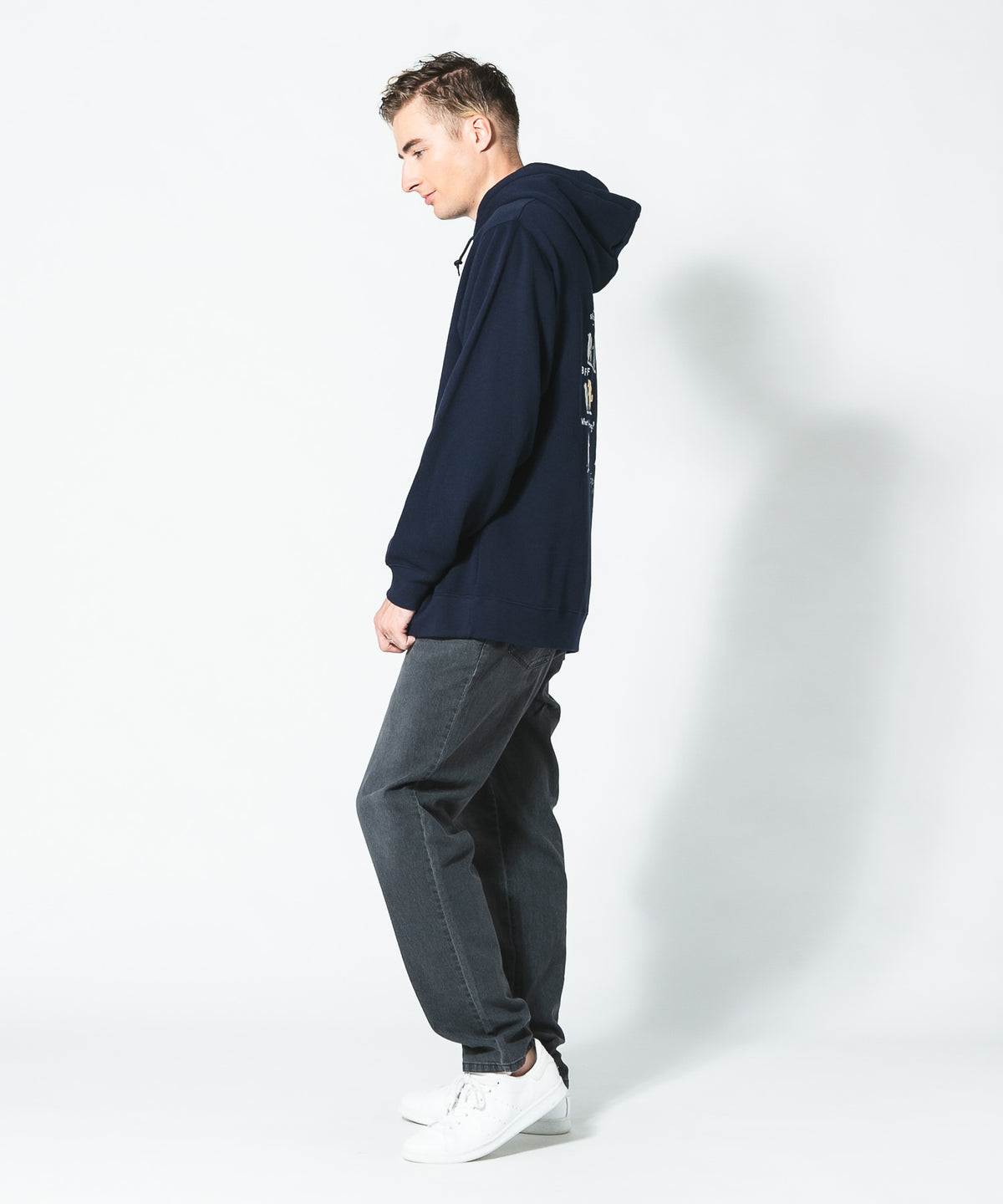 裏起毛 ヘビーウェイト アニマル プリント フーディー プルオーバー