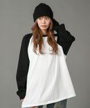 【オンラインショップ限定】ラグラン ロンT シャツ WALKING DONUT un OUTDOOR EXCHANGE アウトドアエクスチェンジ ❘ジーンズメイト公式オンラインショップ